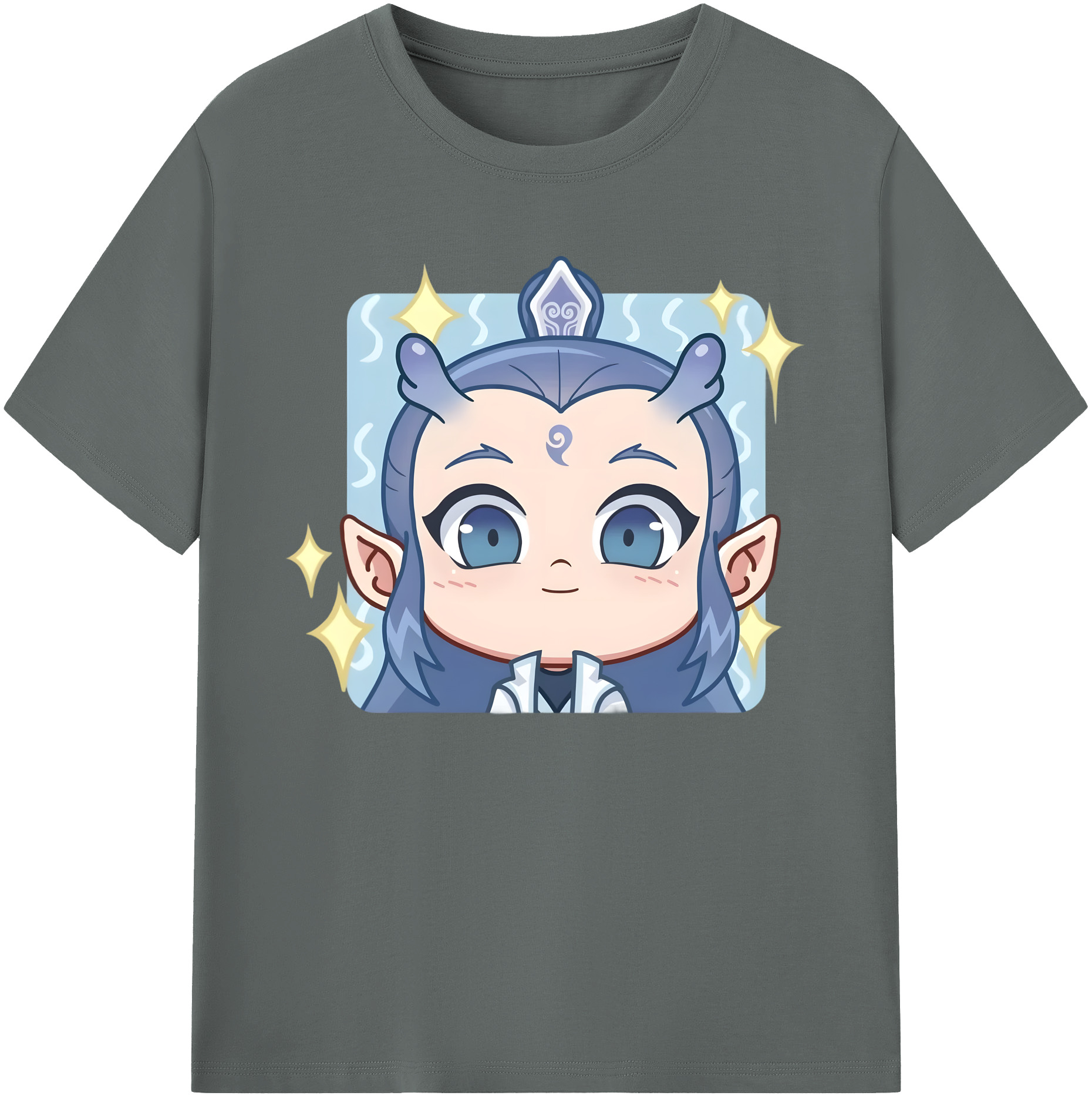 （画像用） Ne Zha 2 ナタ 魔童の大暴れ 綿100％ メンズ半袖Tシャツ｜肌触りやわらか＆通気性
